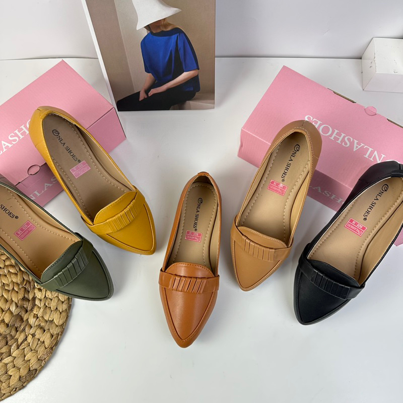 Onlashoes - Flat Shoes YN02 Sepatu Flat Wanita