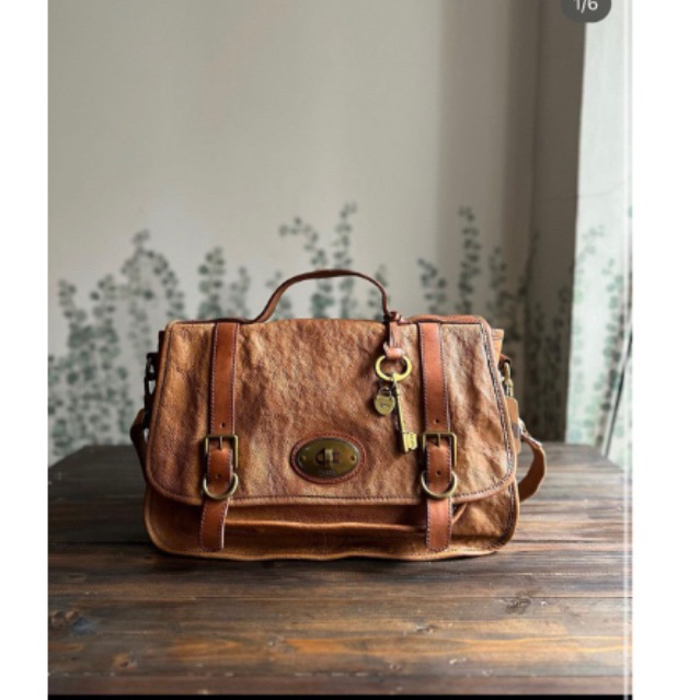 VRI Messenger Brown Crossbody bag