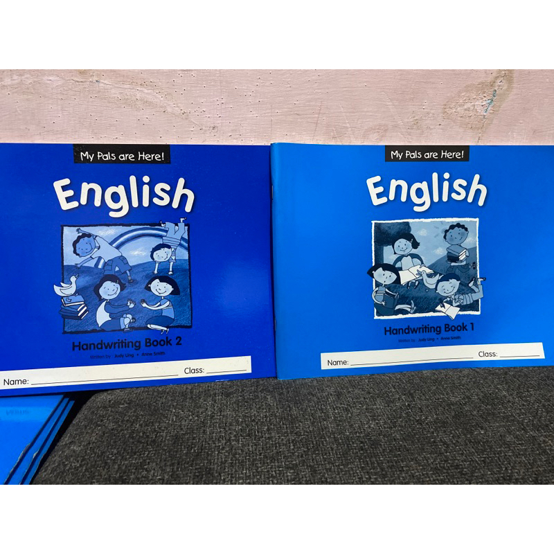 MY PALS ARE HERE ENGLISH HANDWRITTING BOOK 1, 2