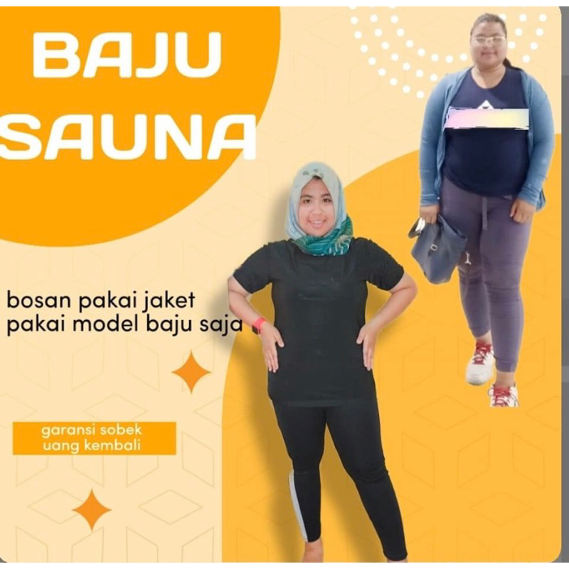 Baju sauna olahraga