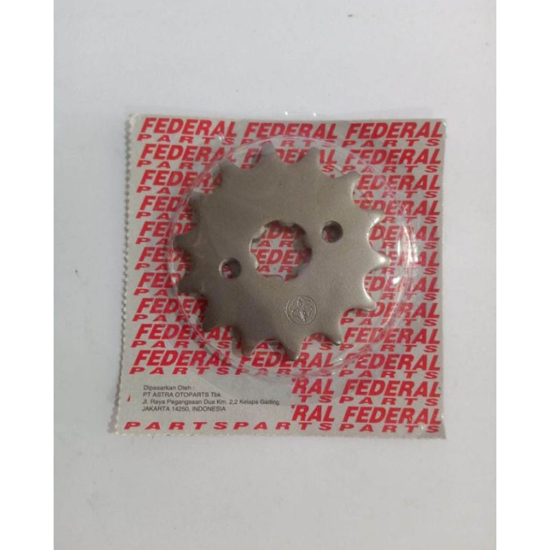 GEAR SET PAKET RANTAI FEDERAL FP-412P0-K41-220C MOTOR BLADE 125 FI