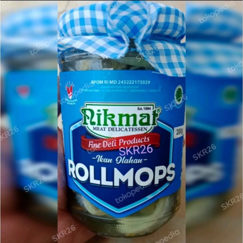 

Rollmops Ikan Herring 200gr