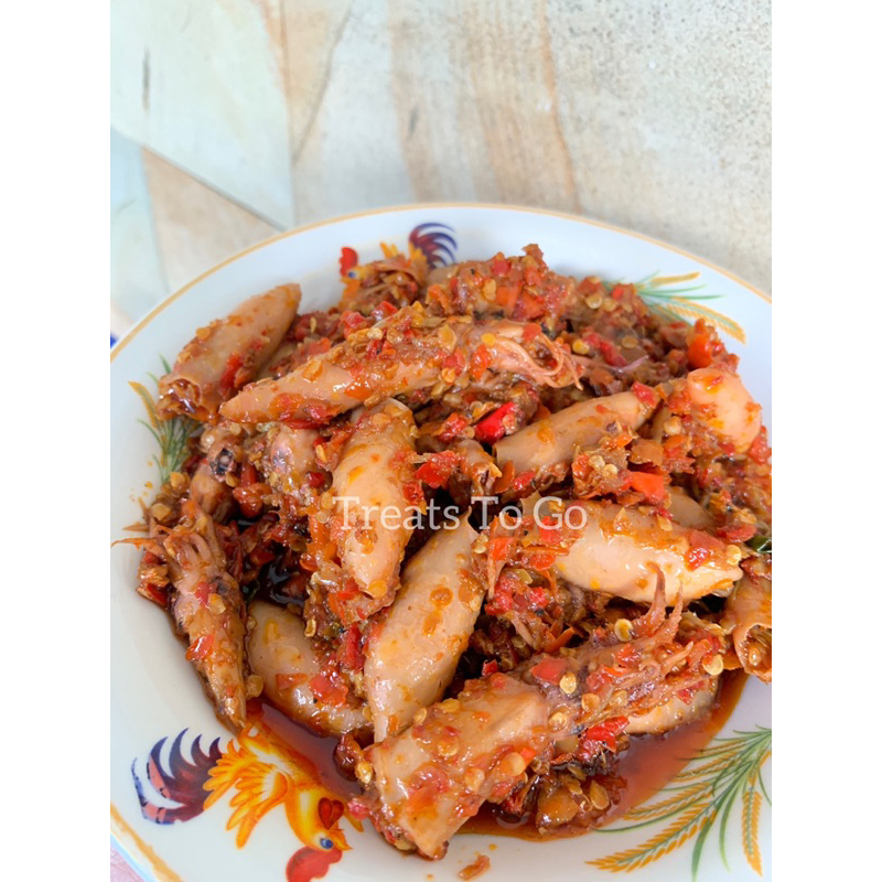 

Cumi Rica Rica / Baby Cumi Rica Rica / Sambel Baby Cumi / Sambel CuMi / Sambal Cumi Pete / Cumi Mercon