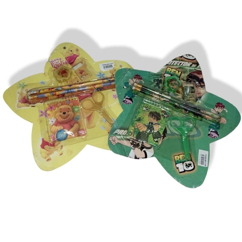 

stationary set glitterpen karakter