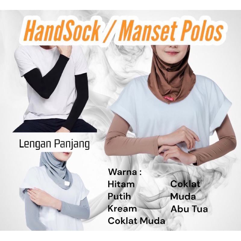 HandSock / Manset Polos Lengan Panjang