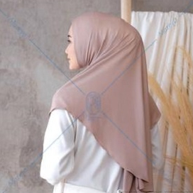 Jilbab Bergo Hamidah Non Pet | Khimar Daisy Instan Bergo Malay Jersey Premium