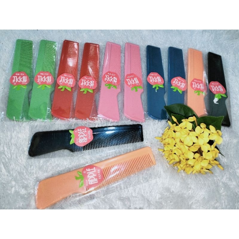 Sisir cantik gagang/ sisir apple 13cm