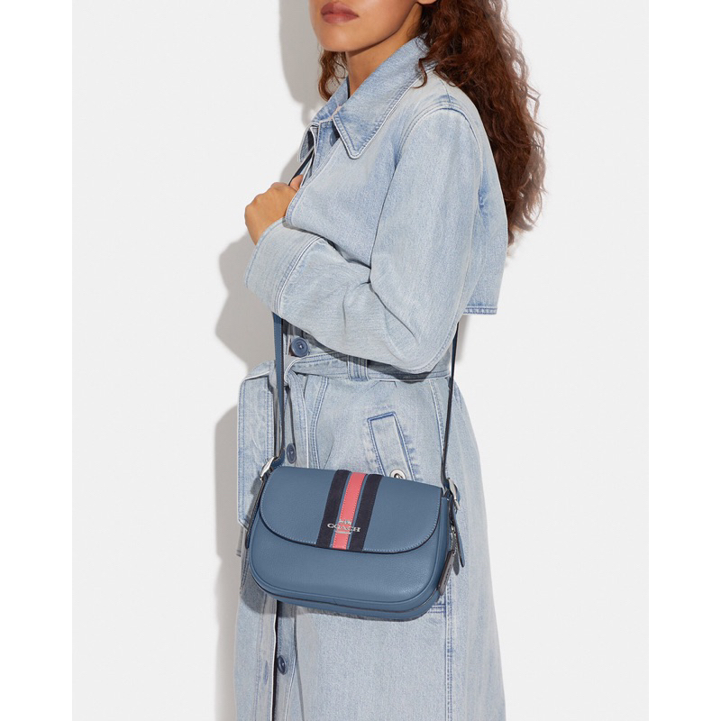 Coach Macie Saddle Bag In Colorblock (CB897)