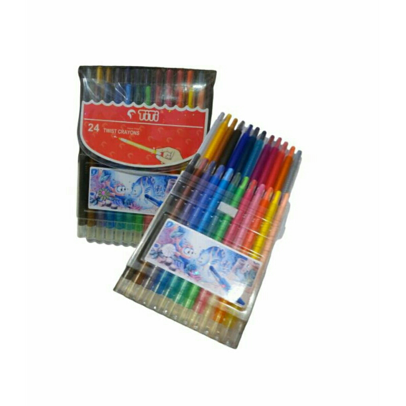 

Crayon Putar TITI 24 Warna/Twist Crayons