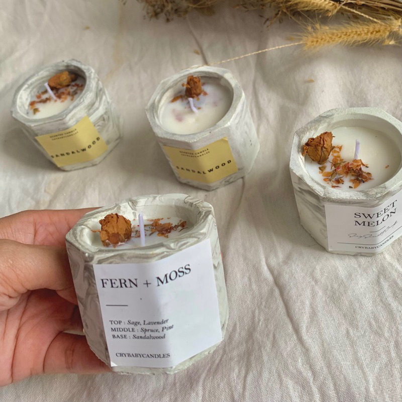 Lilin Aromaterapi Marble Jar | Souvenir Scented Candle | souvenir pernikahan | souvenir weddinng | s