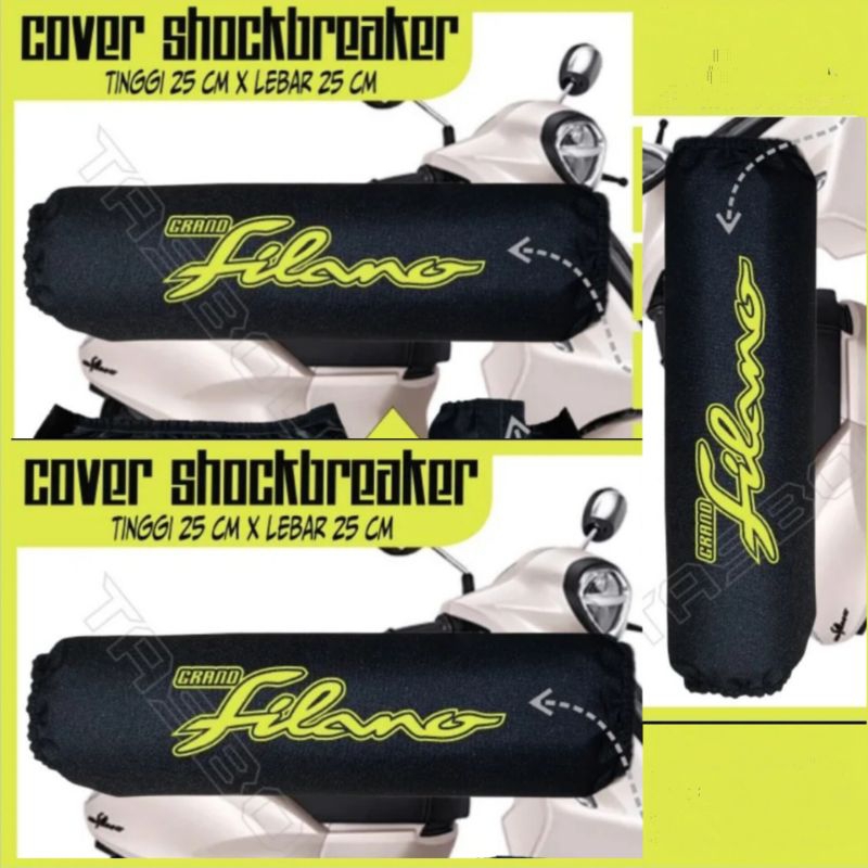 Sarung Pelindung Shok Beker Cover Shock Breaker Yamaha Grand Filano PREMIUM