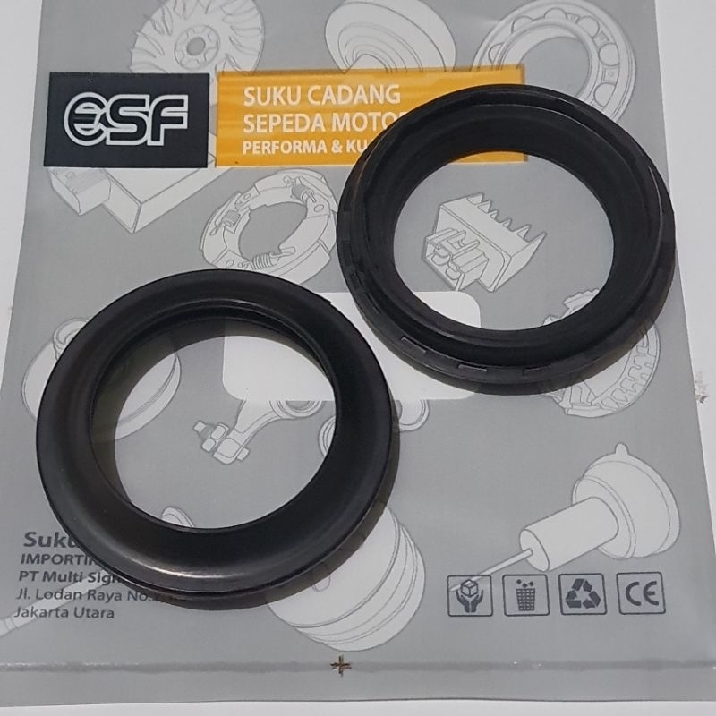 DUST SEAL/SEAL TUTUP DEBU VIAR CROSS X 250 CC SET 2 PCS