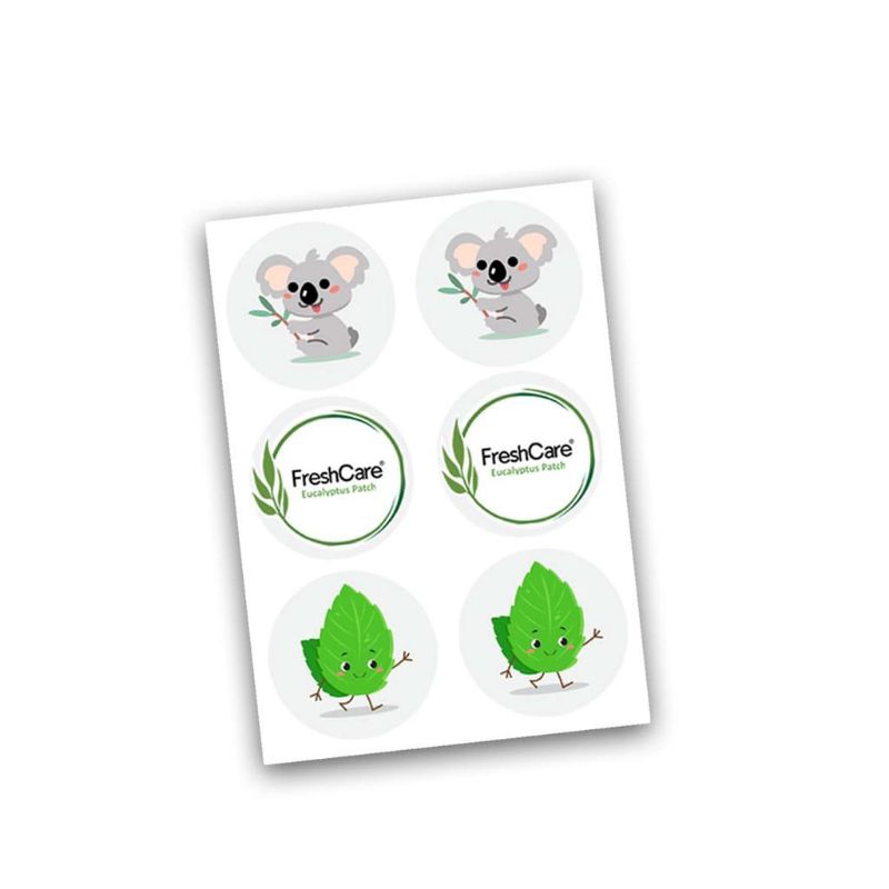 Freshcare Patch - Pewangi Masker isi 12patch  Eucalyptus Telon || Stiker Masker Murah pewangi masker aromatherapy