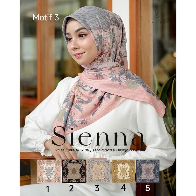 SEGIEMPAT MOTIF VOAL LC SIENNA NUNAY