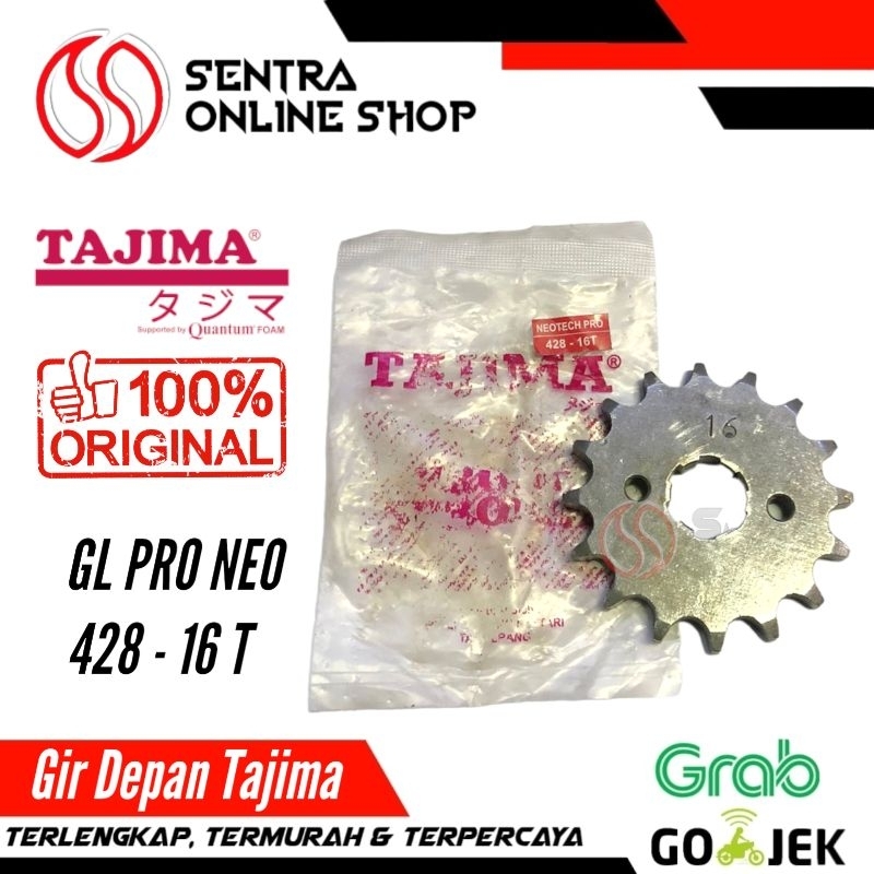 Gir gear Depan Megapro GL pro neotech CB 150 16 428 Tajima