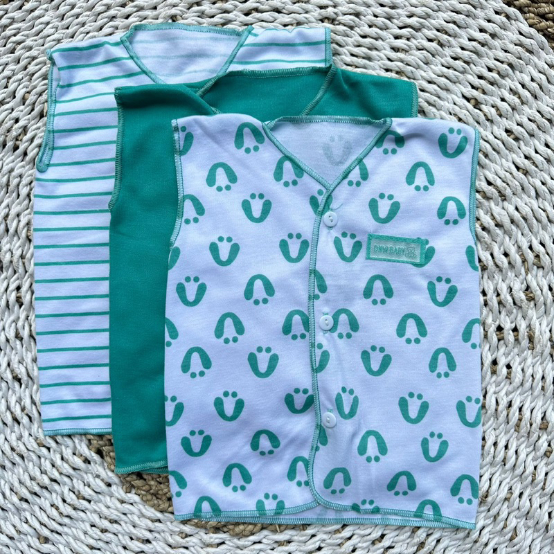 3 PCS Baju Lengan Pendek Bayi Bayi Atasan Bayi Baju Newborn Baju Bayi Baru Lahir Gift Bayi Hadiah Lahiran Bayi baju bayi lengan Pendek DNW BABY