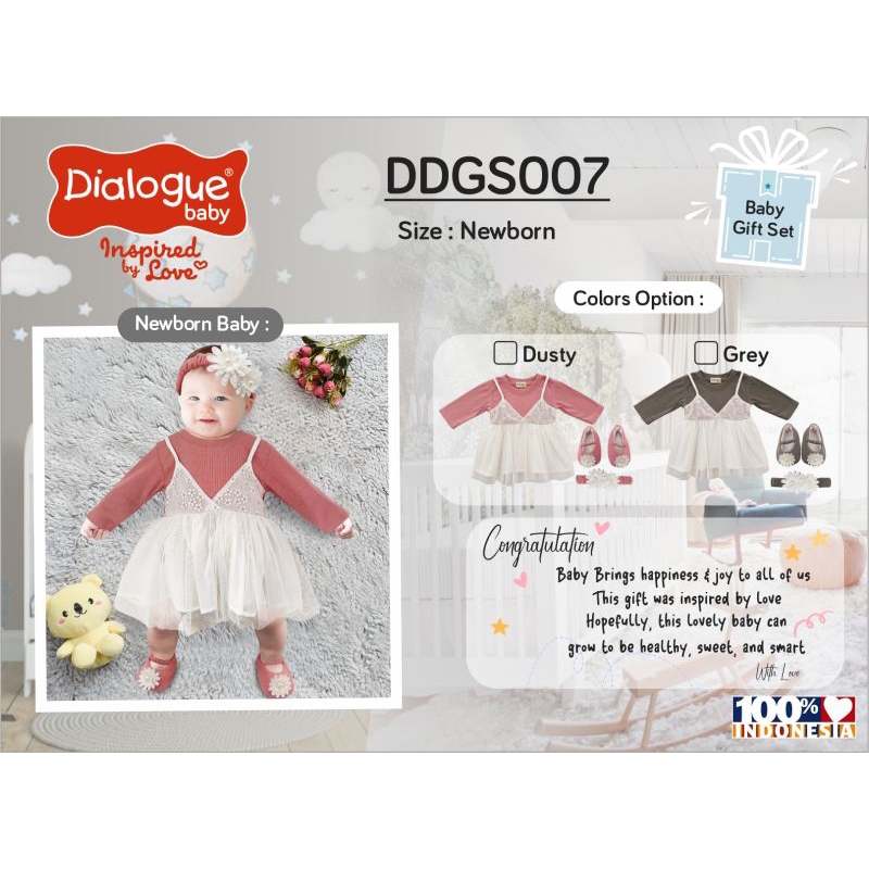 Dialogue Baby Giftset DDGS007