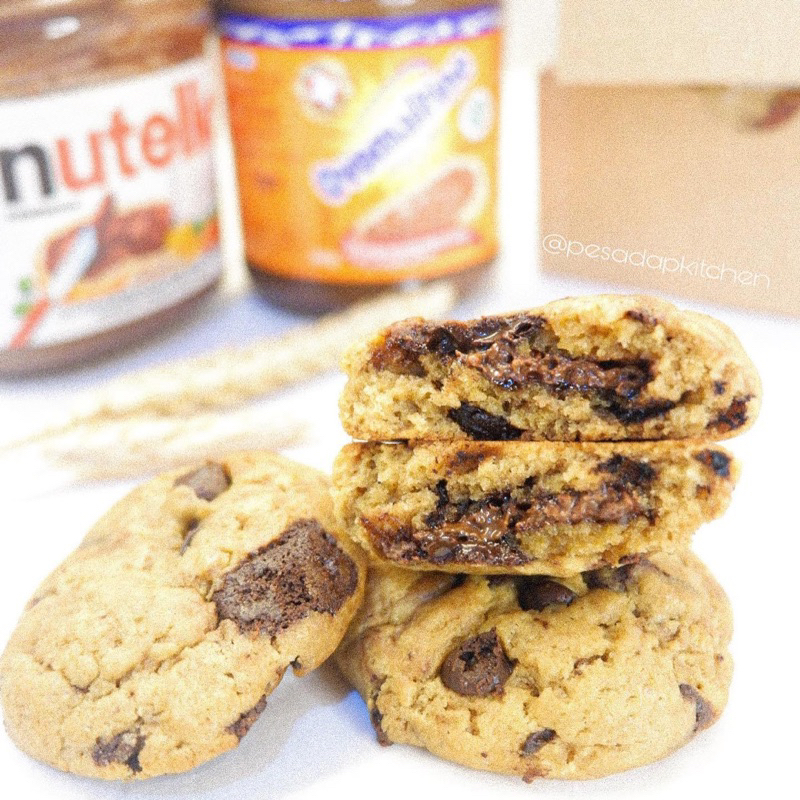 HAMPERS IDUL FITRI SOFT COOKIES LUMER COKLAT NUTELA DAN OVOMALTINE