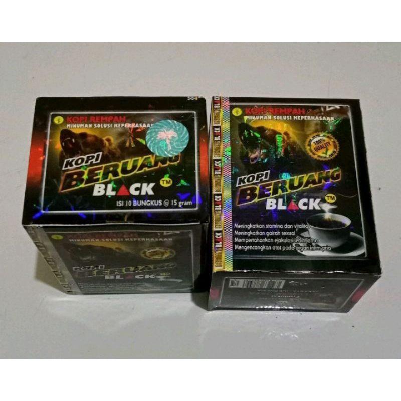 

kopi beruangg black