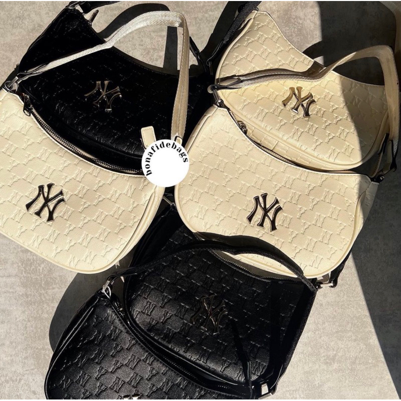 MLB Embo Hobo Bag