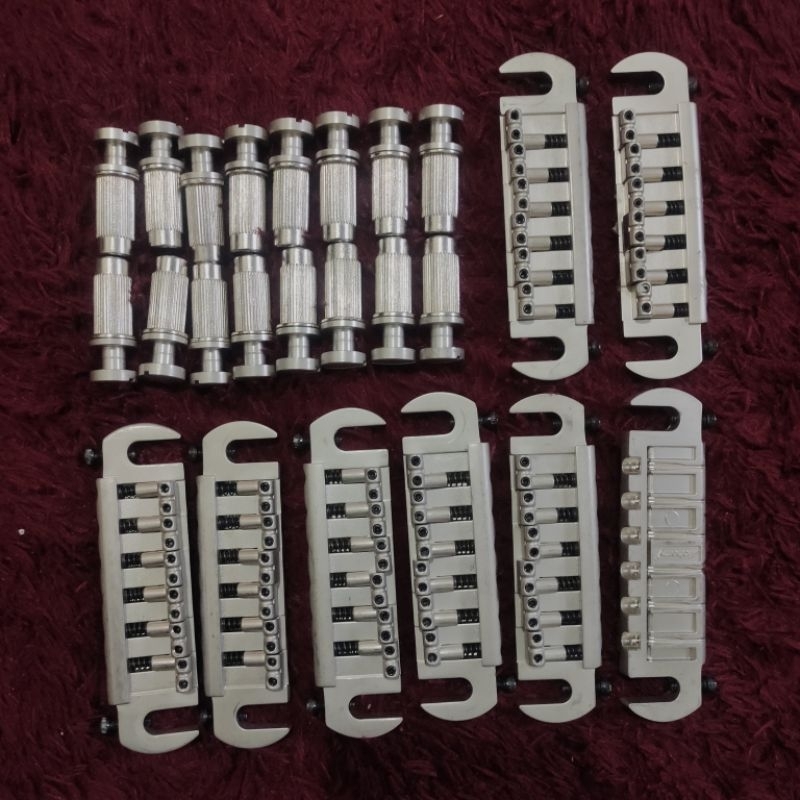alchemy adjustable stoptail bridge original untuk gitar model Yamaha revstar les Paul PRS Gibson dll