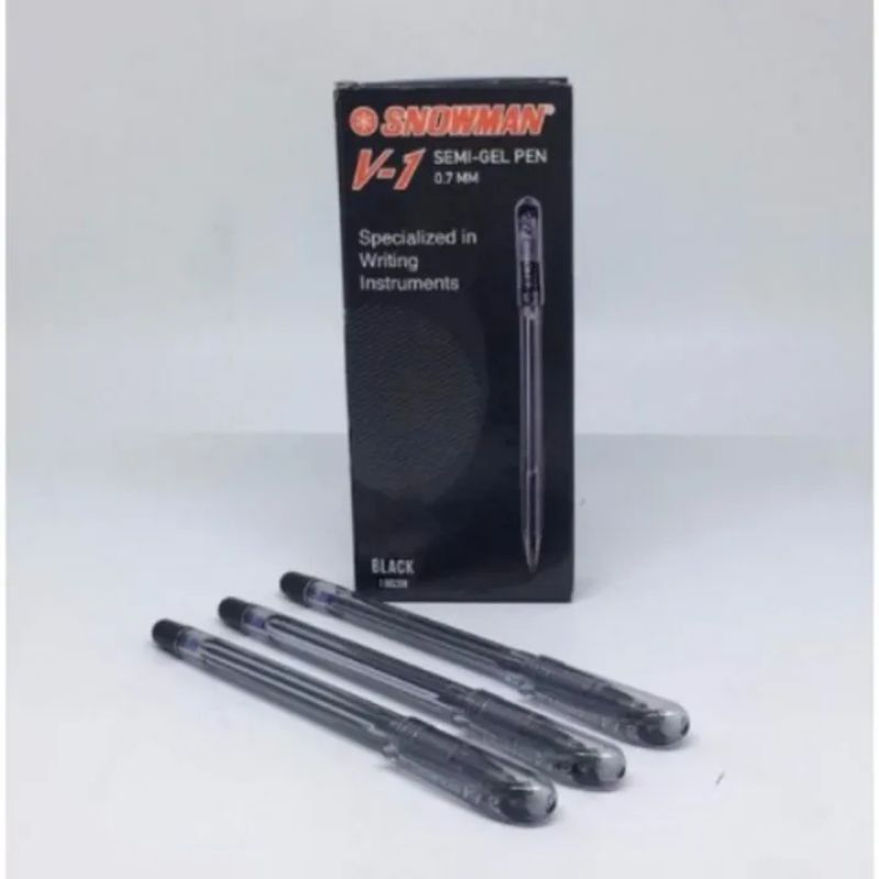 

bolpoin snowman v-1 hitam