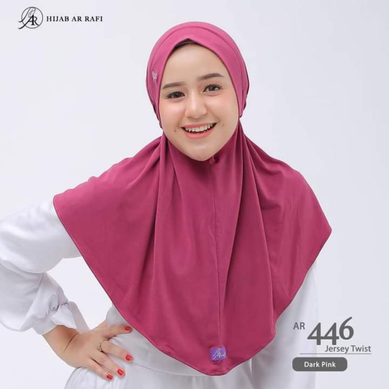 ORIGINAL ARRAFI✓AR 446 HIJAB ARRAFI✓HIJAB BERGO TALI SIMPLE✓