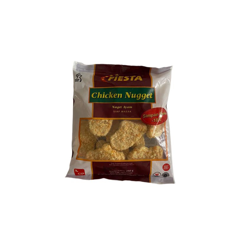 

FIESTA CHICKEN NUGGET 250 GR | NAGET AYAM FIESTA
