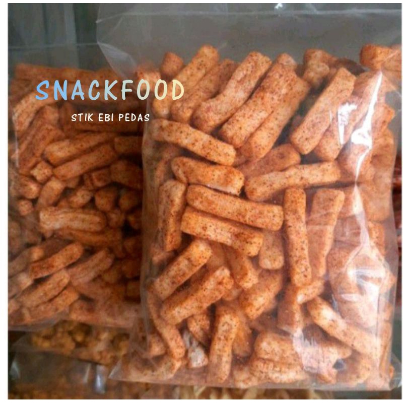 

KRUPUK STIK EBI PEDAS 250 gram