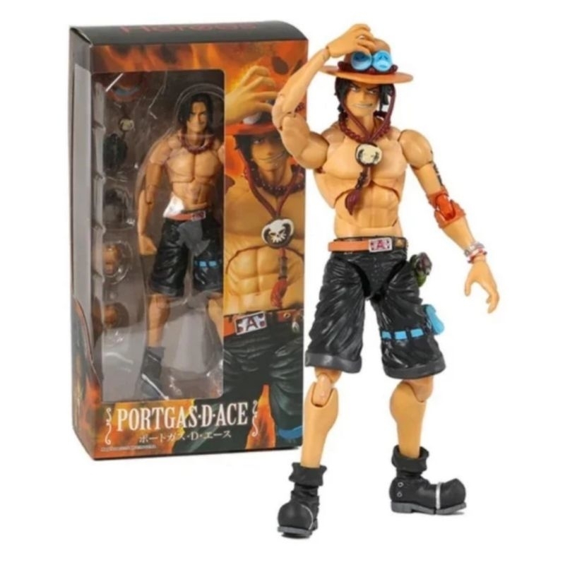 ACTION FIGURE ONE PIECE PORTGAS ACE VARIABLE ACTION FIGURE