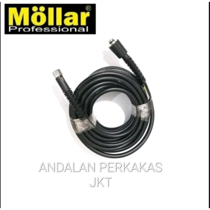 Selang jet cleaner 10meter/selang steam cuci motor/mobil 10meter MOLLAR