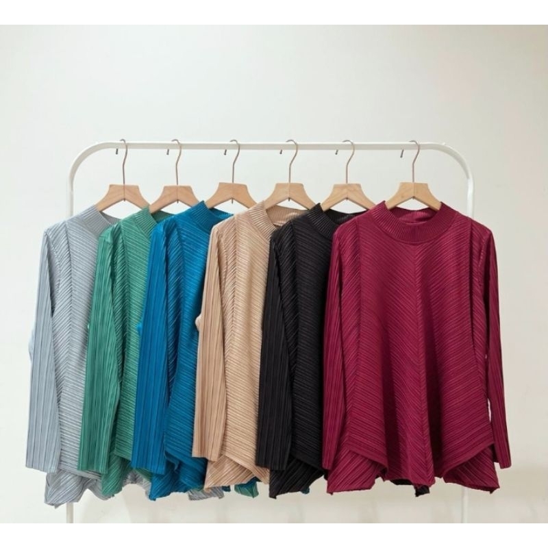 JC88 - KARA Blouse Plisket Oversize Premium