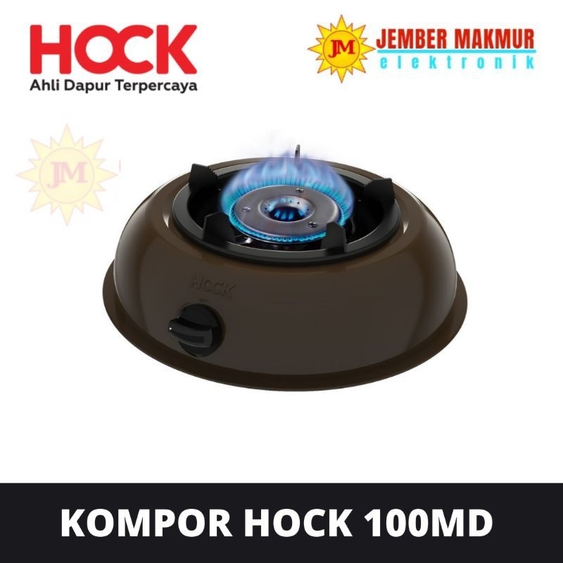 Hock Kompor Gas 1 Tungku Tahan Beban 100Kg Mutiara Deluxe 100MD