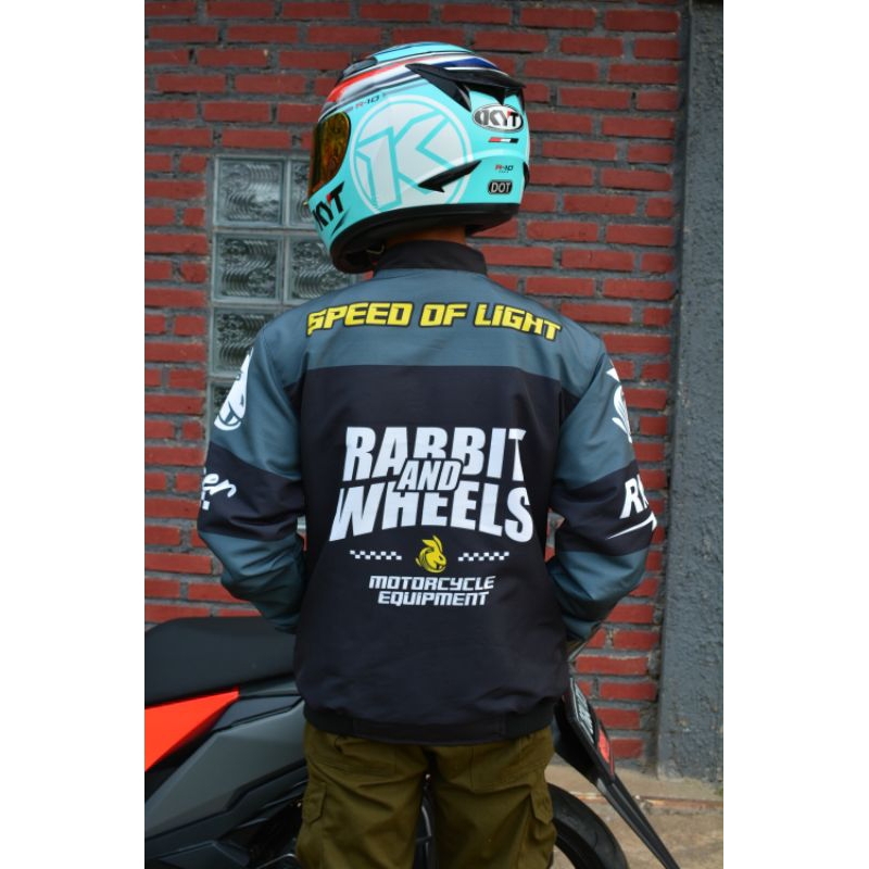 Jaket Bomber Copy RnW Jaket Nascar Copy RnW Jaket Rabbit