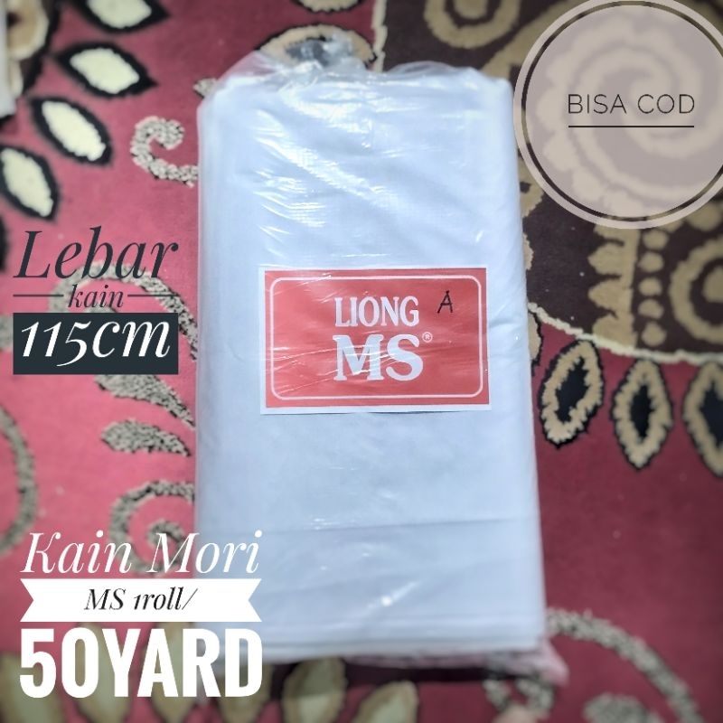 Kain/Kain mori/Kain Kafan Cap Liong MS/Kain Kafan Jenazah