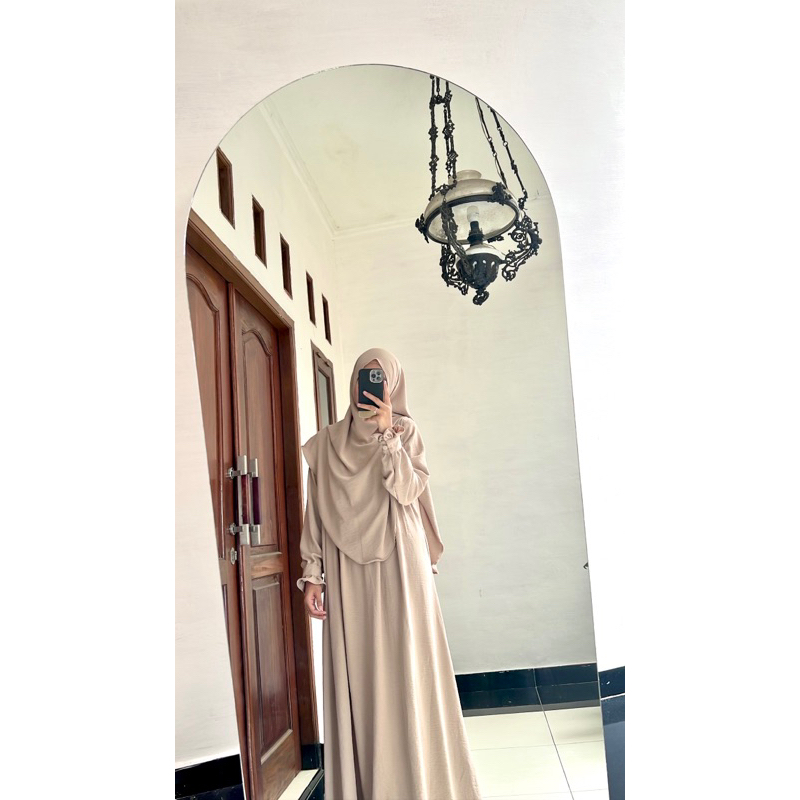 Marwa Set Pasmina Curve Cringkel Premium