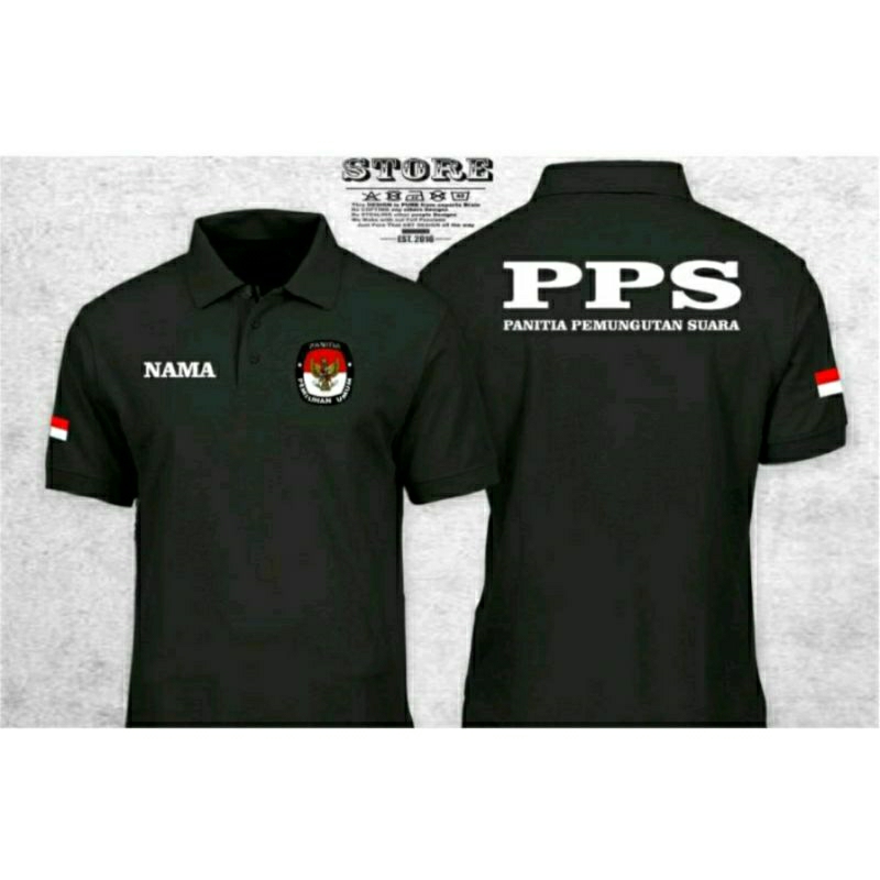 baju kaos PPS Seragam PPS kaos katun PPS