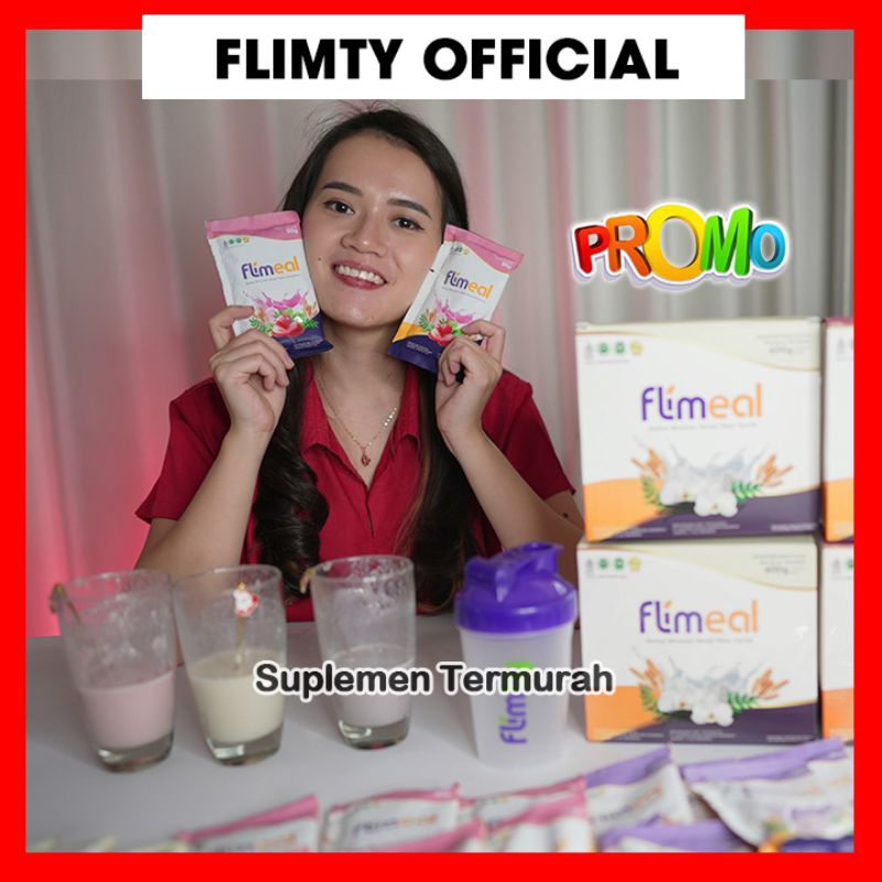 

FLIMEAL 12 sachet Vanilla Strawberry Taro FLIMTY 12sachet Meal Replacement Vanila Strawberi Taro Rasa Baru 600gram 600 gram