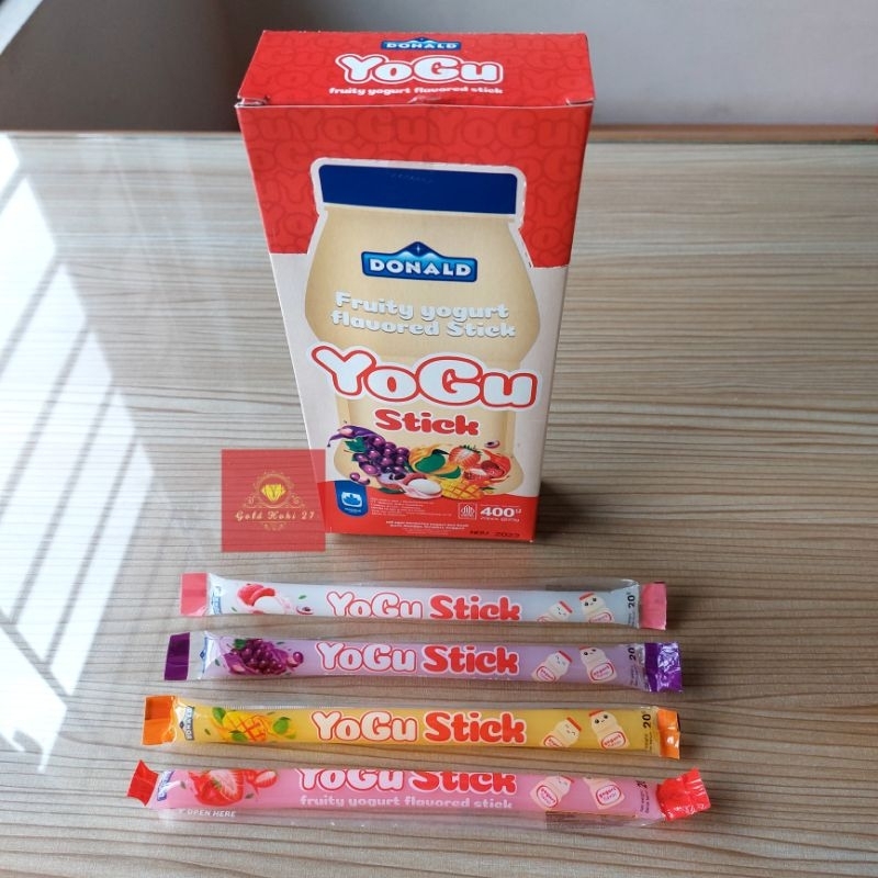 jelly Yogurt Donald yogu stick isi 20pcs