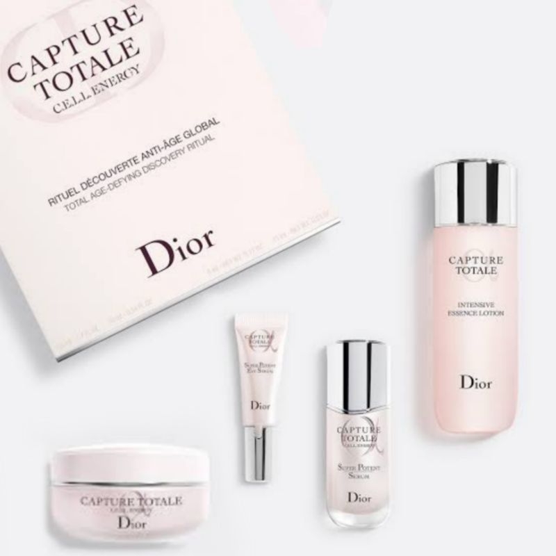 [ Get 4 pc ] Dior Capture Totale Travel Size / Travel Set / Trial Kit / GiftSet / Kado