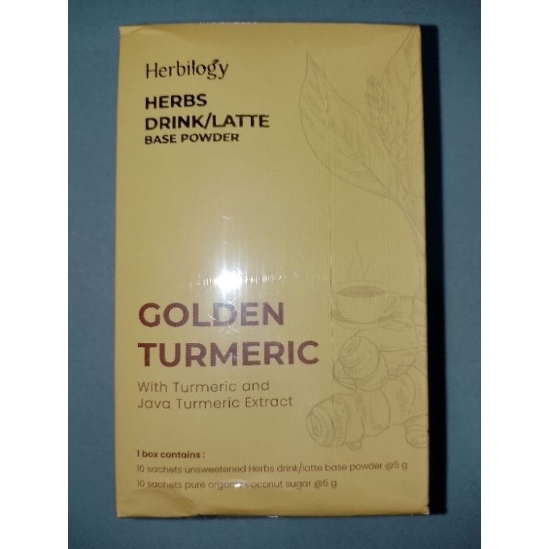 

HerbilogyGoldenTurmericHerbDrink/LatteBasePowder