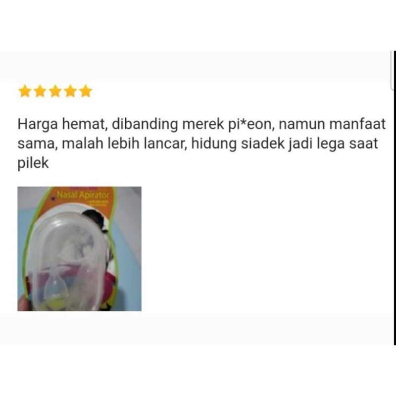 Weekid Nasal Aspirator/nose cleaner/alat sedot ingus hidung bayi/anak