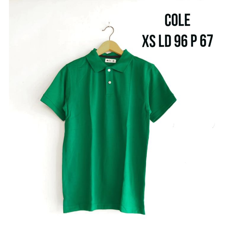 Kaos Krah Polo Cowo Laki-laki Cole