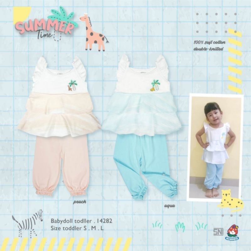 Ichigo Stelan Pendek Cewek Uk. S-L Summer Time (1 Pcs) IC-SPDSS-L