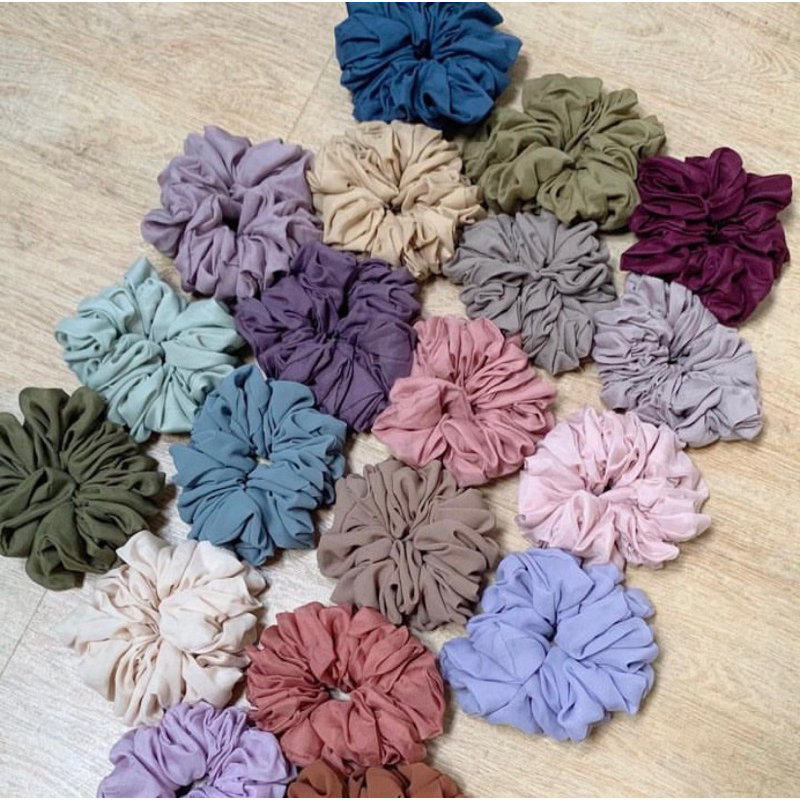 [WOLA] SCRUNCHIE HIJAB | CEPOL RAMBUT | Penambah Volume Rambut