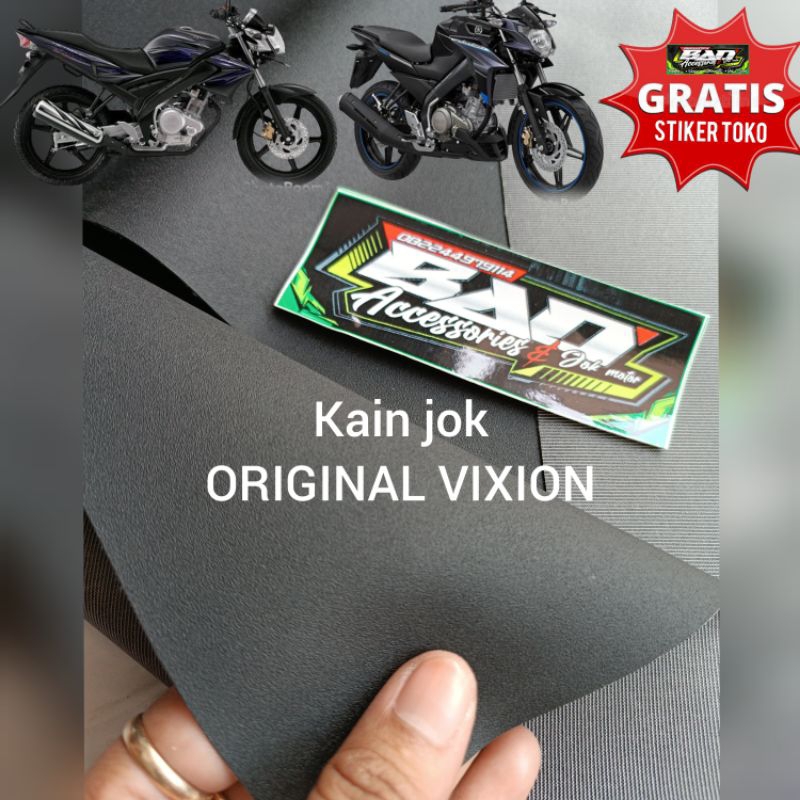 kain jok motor vixion new vixion old original sarung jok motor yamaha