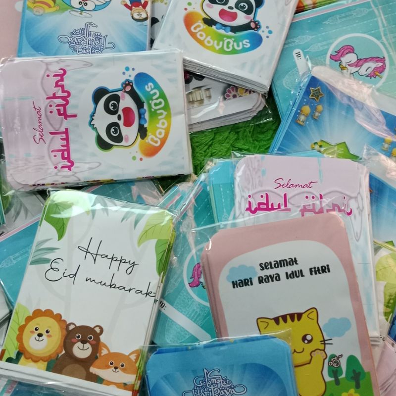 

[LANGSUNG KIRIM] AMPLOP LEBARAN KARAKTER TERMURAH