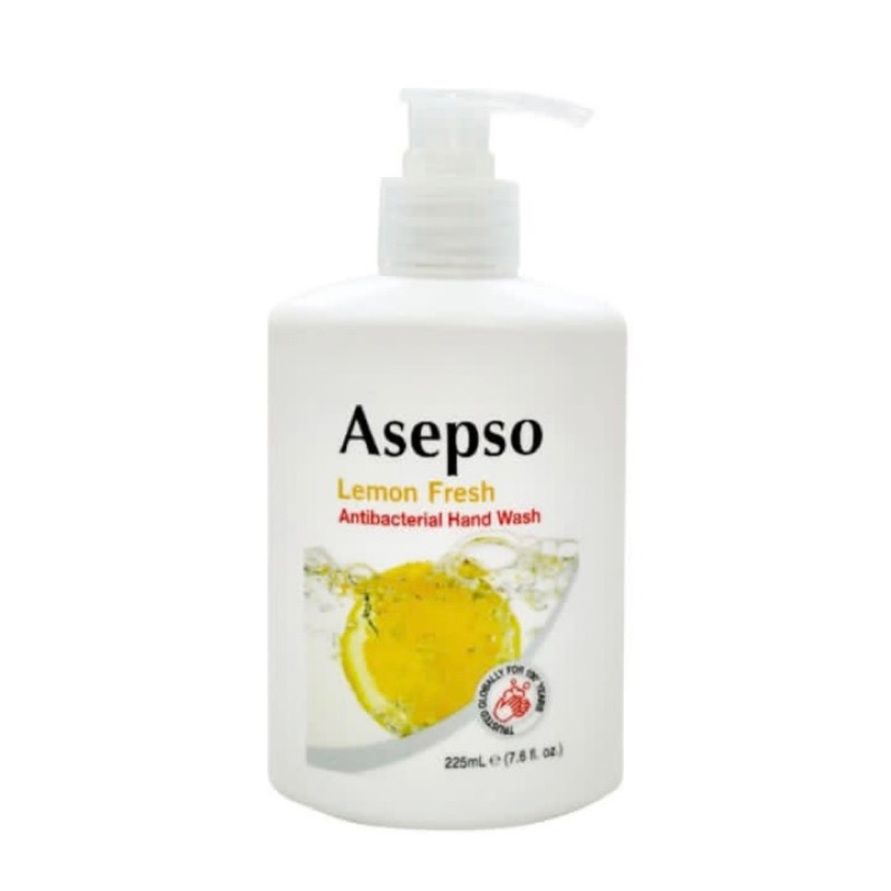 Asepso antibacterial handwash 225 ml ( sabun cuci tangan anti bakteri )