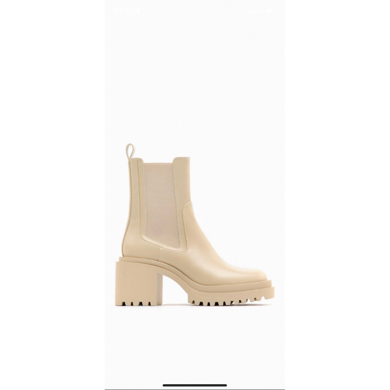 Zara Boots Hak Track