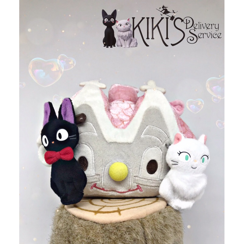 boneka set Jiji family studio ghibli